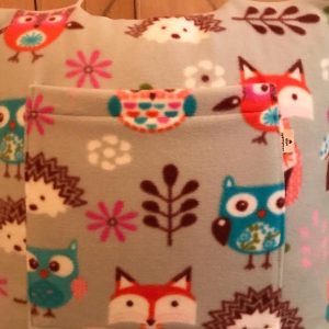 Woodland animals reader cushion