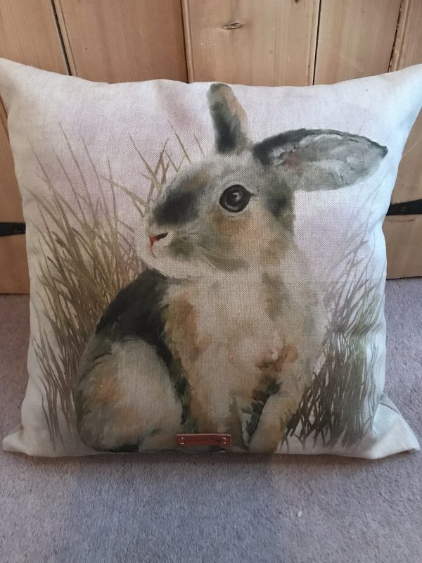 Rabbit cushion