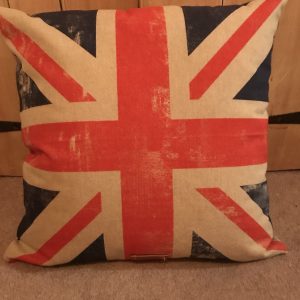 Union Jack cushion