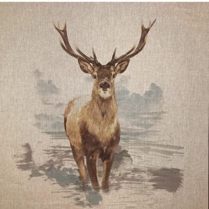 Stag cushion