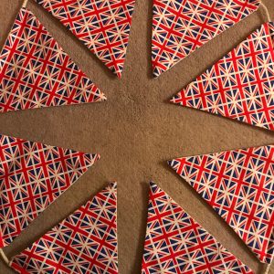 Union Jack bunting (mini print)