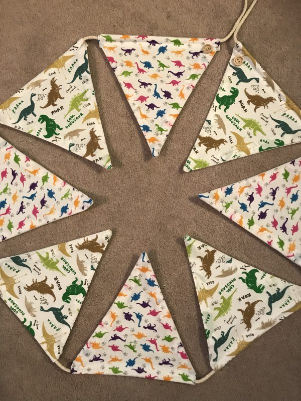 Dinosaur bunting - Image 2