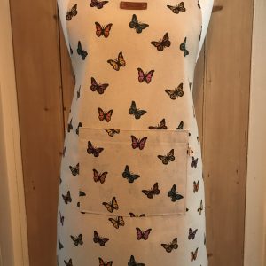 Butterfly Pinnie (Linen look)