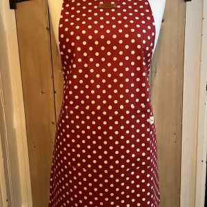 Red Polka Dot Pinnie