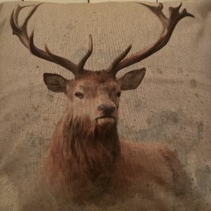 Stag cushion 2