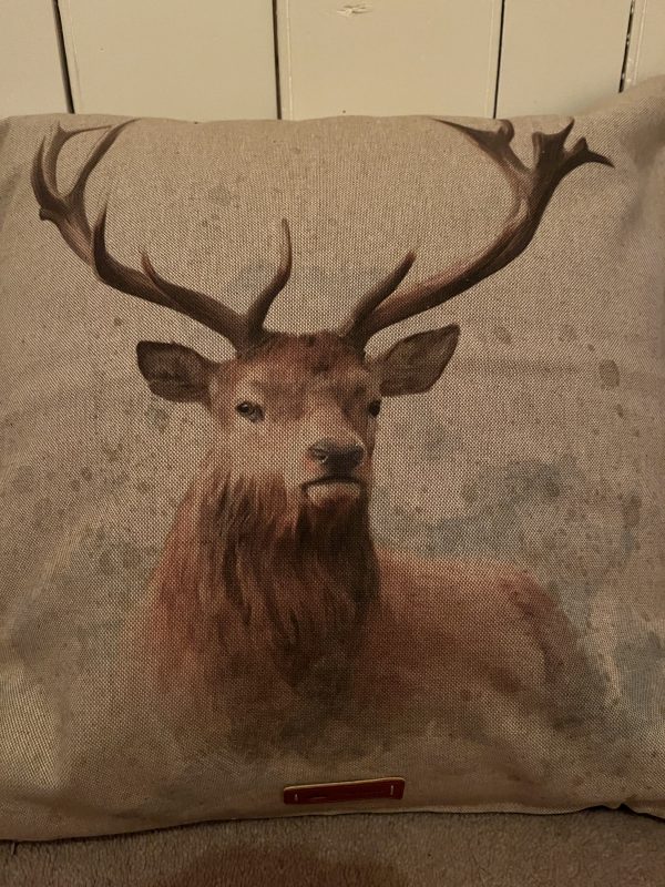 Stag cushion 2