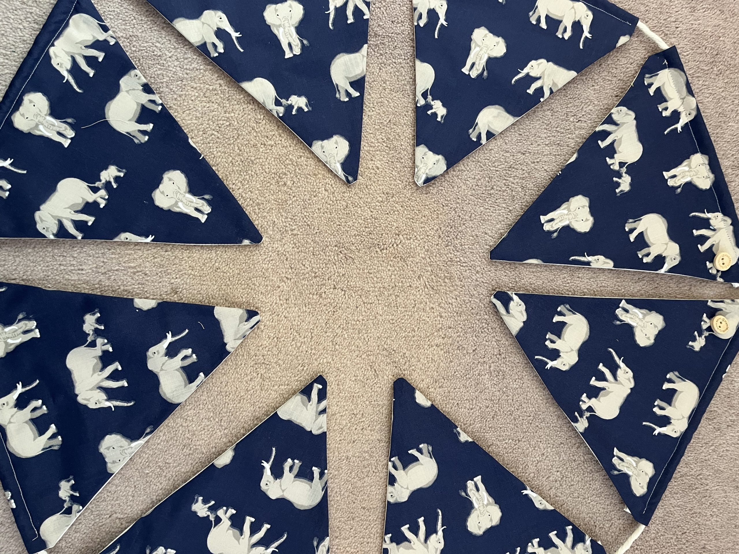 Elephant bunting