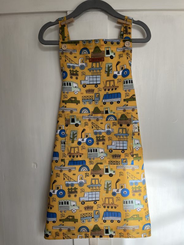 Yellow trucks mini Pinnie