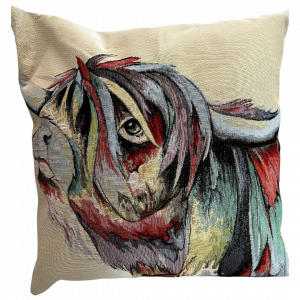 Highland cow 1 Tapestry Cushion